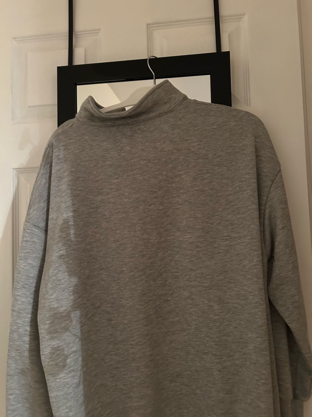 SHEIN Light Gray Crewneck Sweater